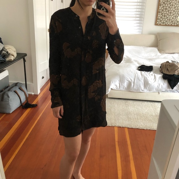 Aritzia Wilfred 100% Silk Dress - Picture 4 of 10